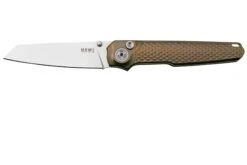MKM Miura Bronze Titanium, Navaja MI-TBR Satinada, Diseño Simone Tonolli