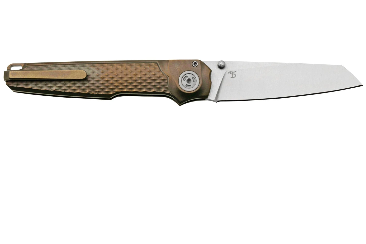 MKM Miura Bronze Titanium, Navaja MI-TBR Satinada, Diseño Simone Tonolli 4 MKM Miura Bronze Titanium, Navaja MI-TBR Satinada, Diseño Simone Tonolli - Image 2