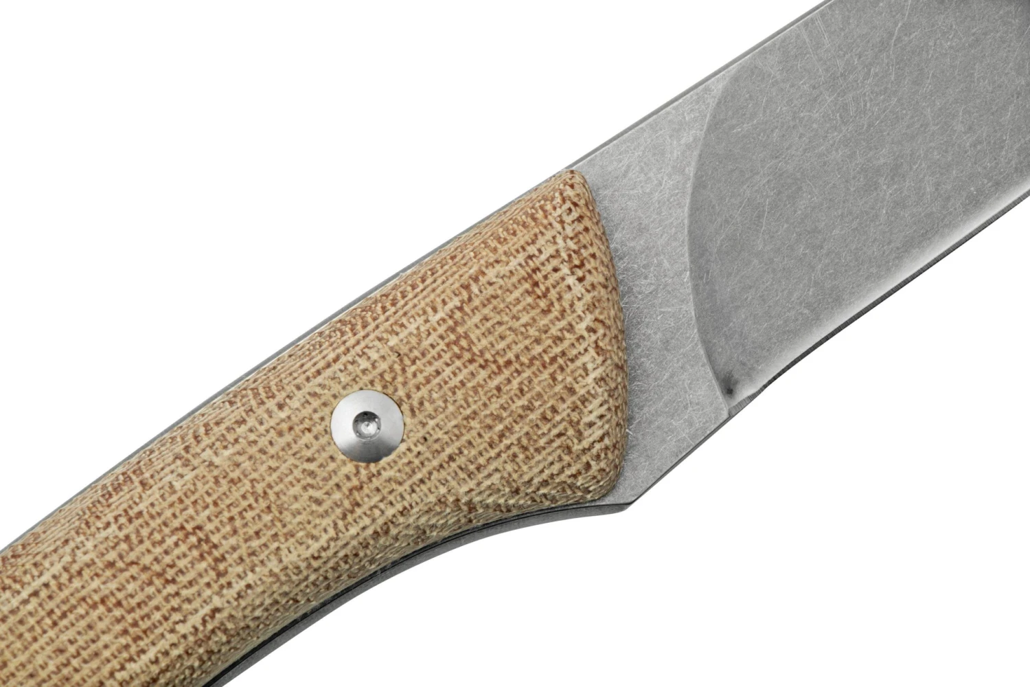 Mercury Trek 925-25CNC, Natural Canvas Micarta, Cuchillo De Caza 7 Mercury Trek 925-25CNC, Natural Canvas Micarta, Cuchillo De Caza - Image 5