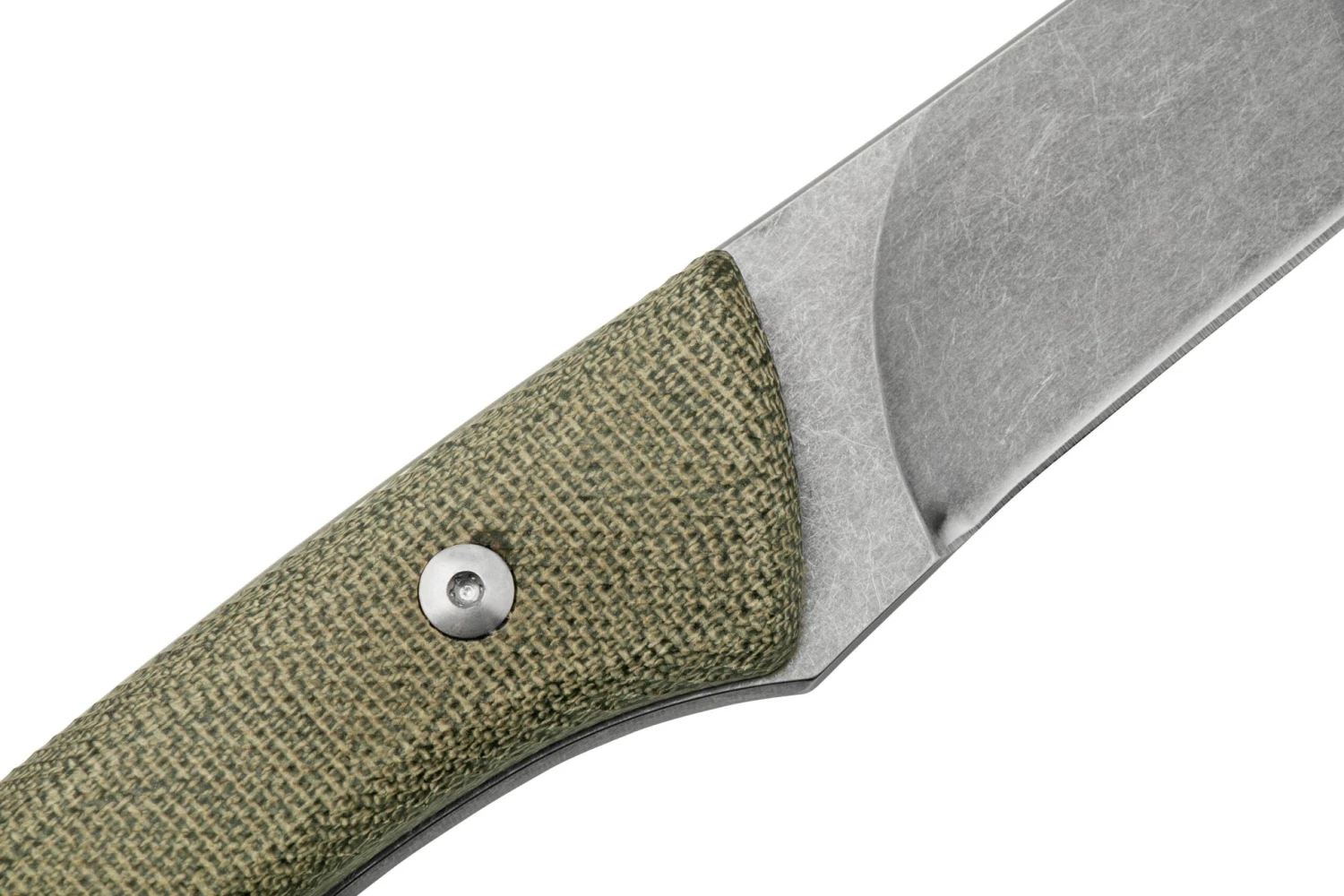 Mercury Trek 925-25CVC, Green Canvas Micarta, Cuchillo De Caza 7 Mercury Trek 925-25CVC, Green Canvas Micarta, Cuchillo De Caza - Image 5