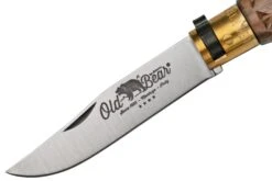 Old Bear Classical Carved Walnut M, 9307-19-LNI Navaja -Navaja Tienda OB9307 19 LNI 03 oldbear