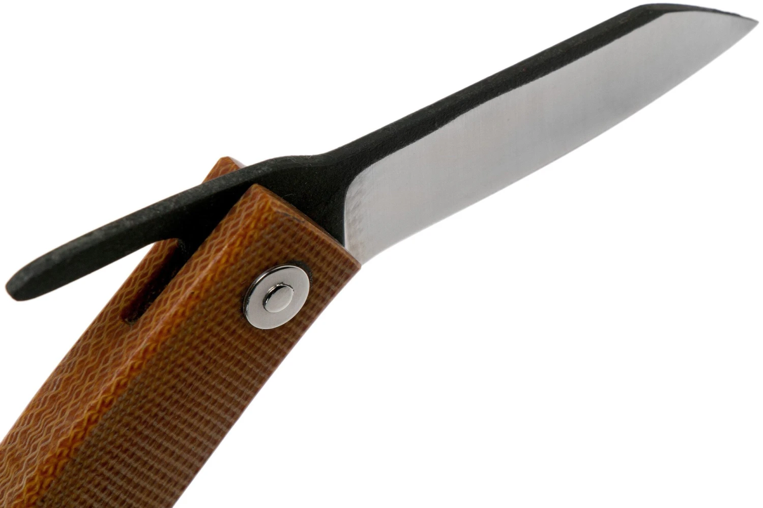 Ohta FK5 Higonokami-navaja, Natural Canvas Micarta 8 Ohta FK5 Higonokami-navaja, Natural Canvas Micarta - Image 6