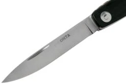 Ohta OLF SS FK Ohta Light Folder Navaja, Negro Canvas Micarta -Navaja Tienda OHTA OLF SS FK M B 03 ohta knives