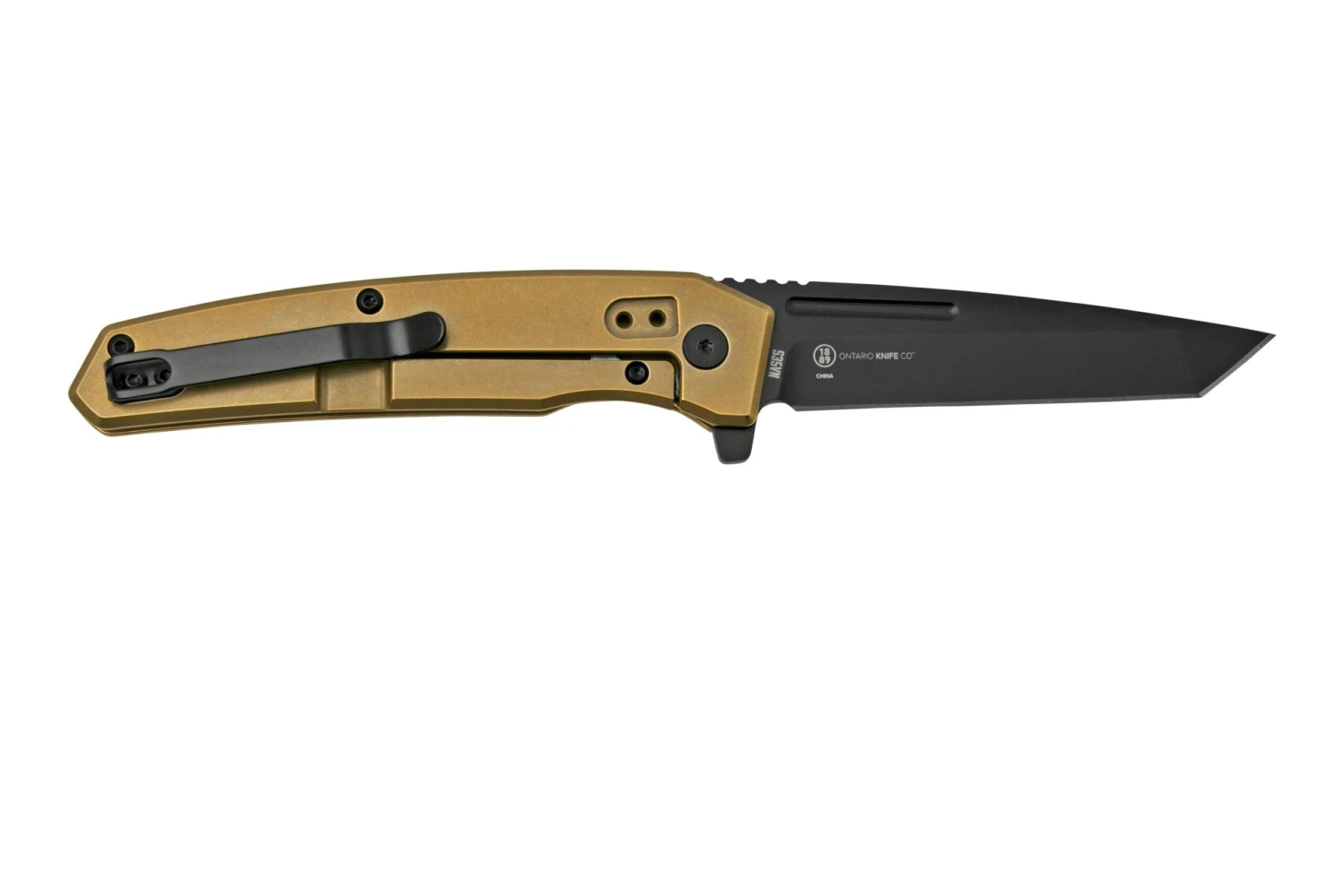 Ontario Ti 22 Equinox 9805 Gold Titanium Navaja 4 Ontario Ti 22 Equinox 9805 Gold Titanium Navaja - Image 2