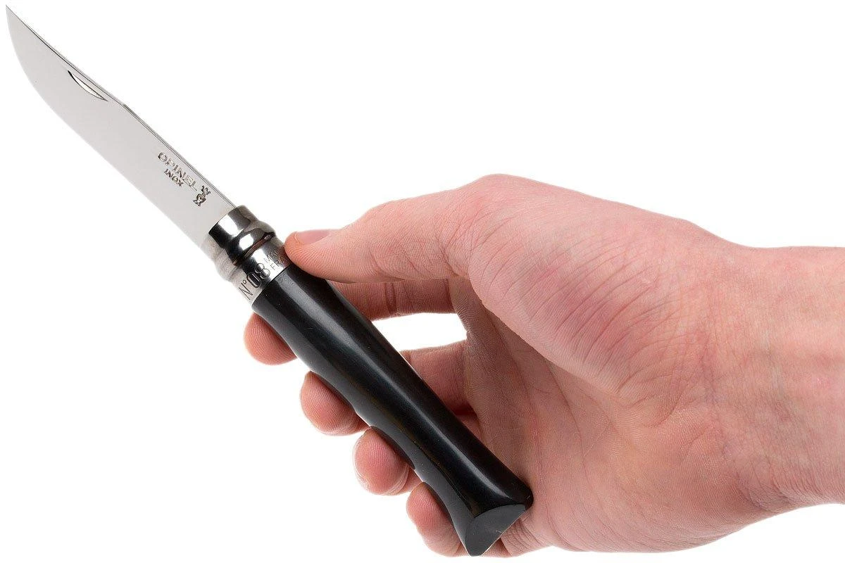 Opinel Navaja No. 8 Luxury Range, Acero Inoxidable, Cuerno De Búfalo 9 Opinel Navaja No. 8 Luxury Range, Acero Inoxidable, Cuerno De Búfalo - Image 7