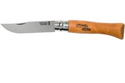 Opinel Navaja No. 09, Acero Carbono, Longitud De La Cuchilla 9 Cm