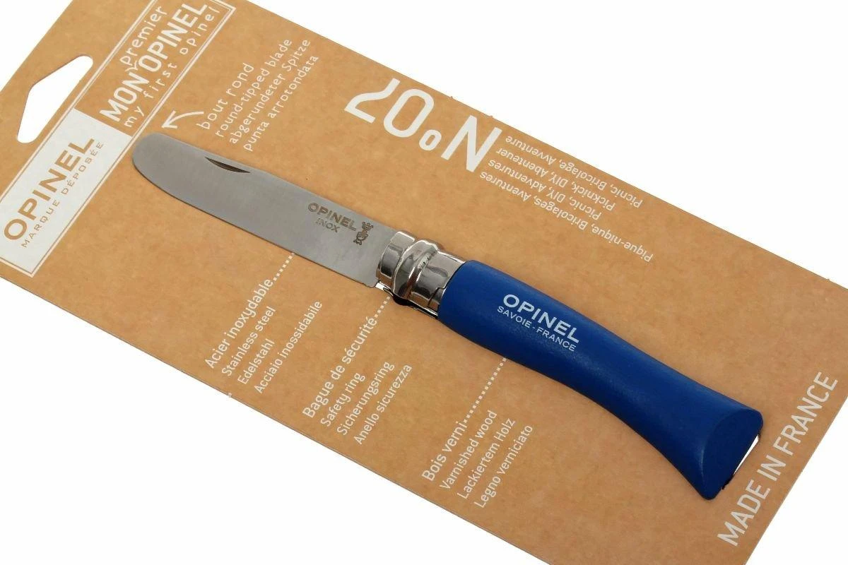 Opinel 'My First Opinel', Blue, Navaja Para Niños 8 Opinel 'My First Opinel', Blue, Navaja Para Niños - Image 6