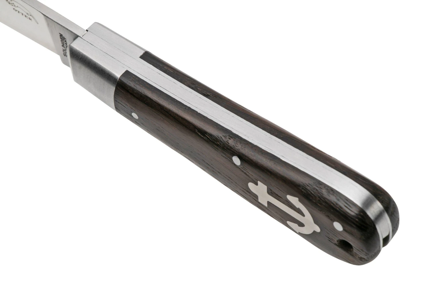 Otter Anchor Knife 172 ML Large Carbon, Smoked Oak, Stainless Anchor, Navaja 9 Otter Anchor Knife 172 ML Large Carbon, Smoked Oak, Stainless Anchor, Navaja - Image 7