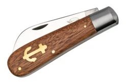 Otter Anchor Knife 173 Large Carbon, Sapeli, Brass Anchor, Navaja 12 Otter Anchor Knife 173 Large Carbon, Sapeli, Brass Anchor, Navaja -Navaja Tienda OR173 04 otter