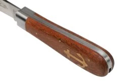 Otter Anchor Knife 173 R Small Stainless, Sapeli, Brass Anchor, Navaja -Navaja Tienda OR174R 07 otter