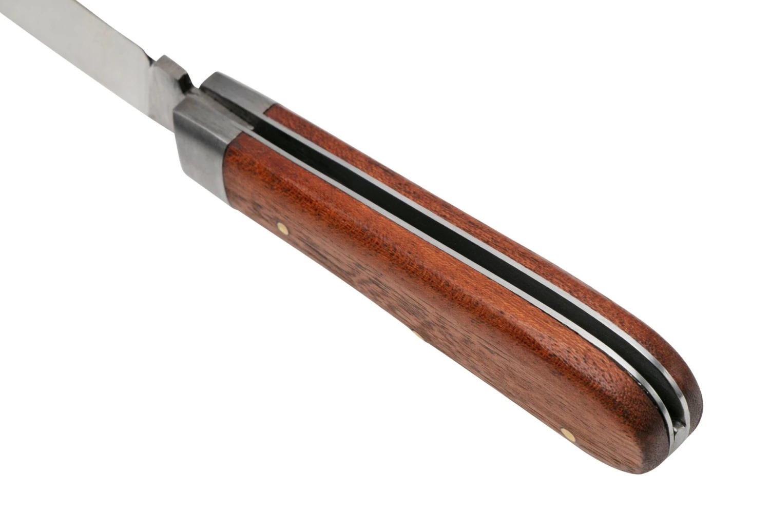 Otter Anchor Knife 174 Small Carbon, Sapeli, Brass Anchor, Navaja 7 Otter Anchor Knife 174 Small Carbon, Sapeli, Brass Anchor, Navaja - Image 5