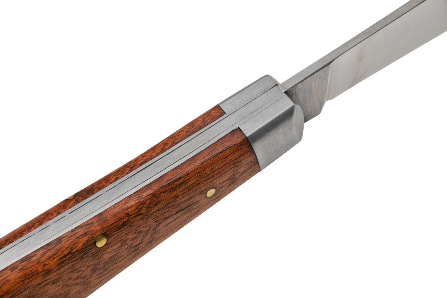 Otter Anchor Knife 174 Small Carbon, Sapeli, Brass Anchor, Navaja 8 Otter Anchor Knife 174 Small Carbon, Sapeli, Brass Anchor, Navaja - Image 6