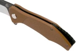 QSP Knife Raven QS122-A Brown G10 Navaja -Navaja Tienda QS122 A 07 qsp