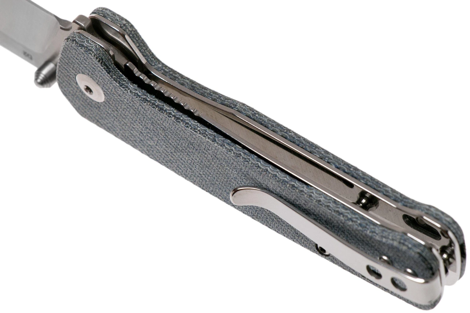 QSP Knife Penguin QS130-B Denim Micarta, Navaja 7 QSP Knife Penguin QS130-B Denim Micarta, Navaja - Image 5