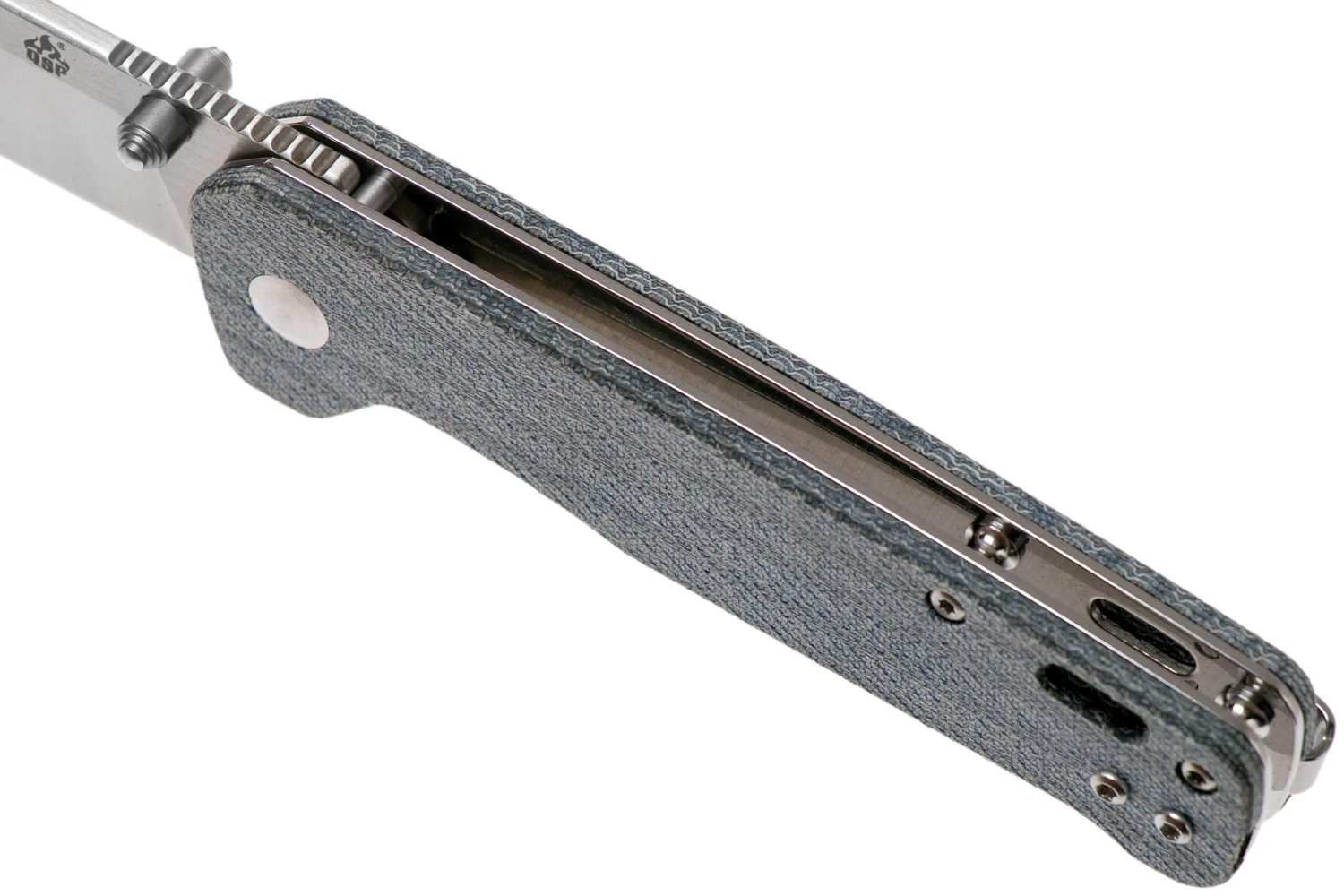 QSP Knife Penguin QS130-B Denim Micarta, Navaja 9 QSP Knife Penguin QS130-B Denim Micarta, Navaja - Image 7