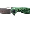 Rike Mini Hummingbird Navaja Damascus, Verde 2 Rike Mini Hummingbird Navaja Damascus, Verde -Navaja Tienda RKMINI GR 01 rike knives mini hummingbird rkmini gr 01