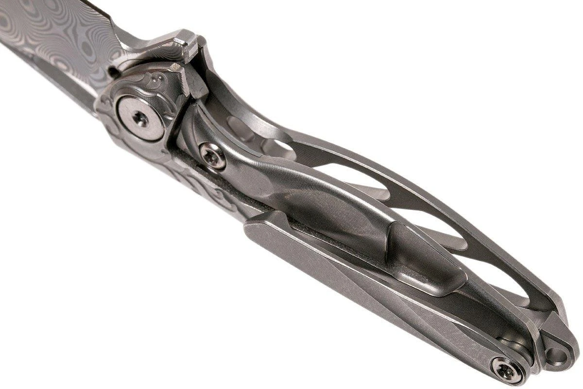 Rike Mini Hummingbird Navaja Damascus, Stonewashed 7 Rike Mini Hummingbird Navaja Damascus, Stonewashed - Image 5