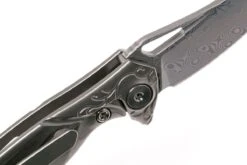 Rike Mini Hummingbird Navaja Damascus, Stonewashed 17 Rike Mini Hummingbird Navaja Damascus, Stonewashed -Navaja Tienda RKMINI SW 06 rike knives mini hummingbird rkmini sw 06