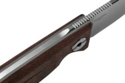 Real Steel CVX-80 Red Micarta 3564 Convex Cuchillo De Bushcraft, Diseño Poltergeist 14 Real Steel CVX-80 Red Micarta 3564 Convex Cuchillo De Bushcraft, Diseño Poltergeist -Navaja Tienda RL3564 05 realsteel