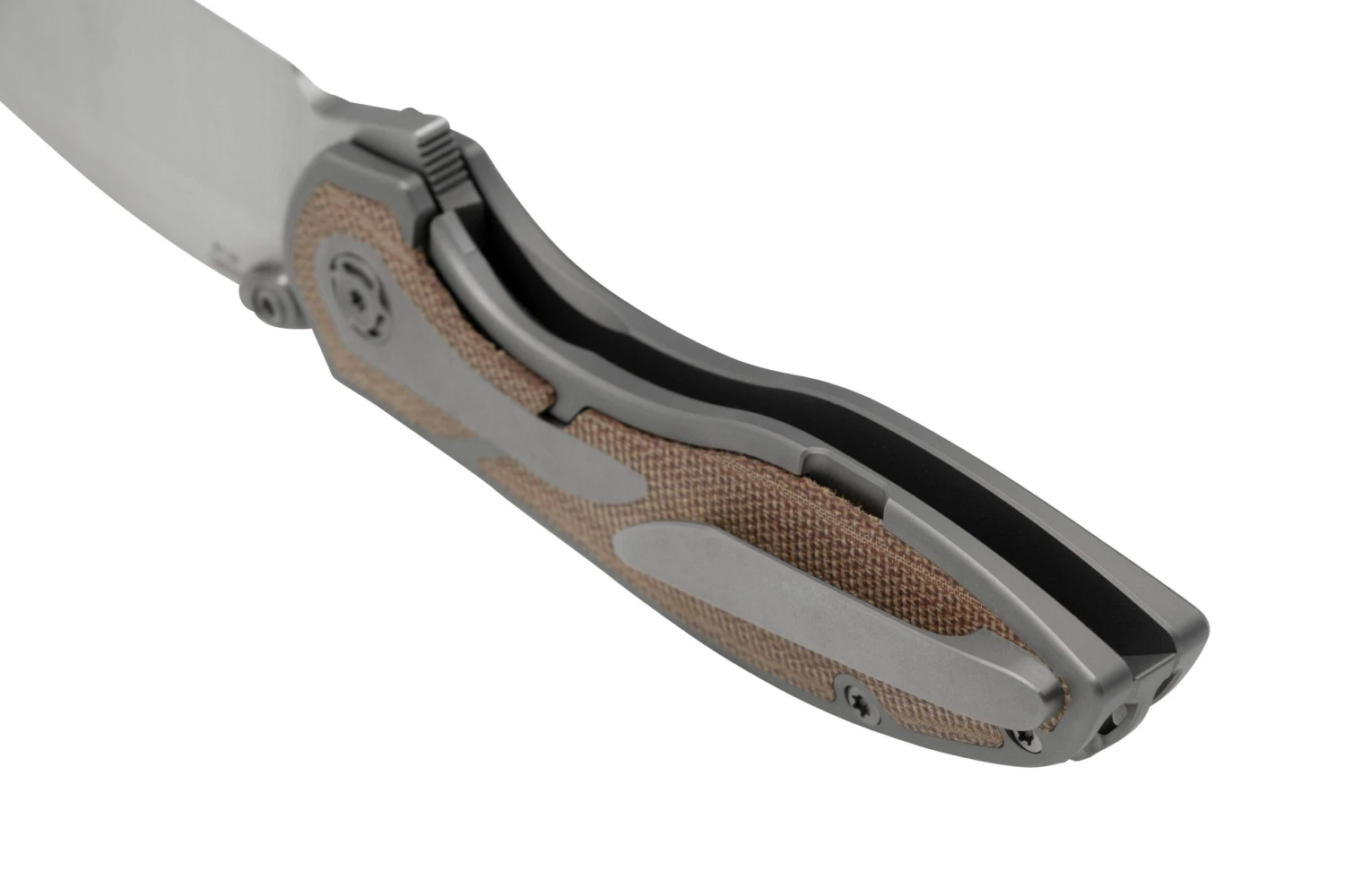 Reate Iron X, IRONX-BM Brown Micarta, Diseño Kirby Lambert 6 Reate Iron X, IRONX-BM Brown Micarta, Diseño Kirby Lambert - Image 4