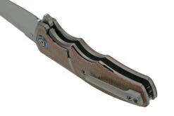 Reate Mini Crossroads M390, Brown Micarta MCR-BRM Navaja, Diseño Kirby Lambert 18 Reate Mini Crossroads M390, Brown Micarta MCR-BRM Navaja, Diseño Kirby Lambert -Navaja Tienda RT MCR BRM 08 reate