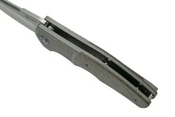 Reate Mini Crossroads M390, Green Micarta MCR-GRM Navaja, Diseño Kirby Lambert -Navaja Tienda RT MCR GRM 08 reate