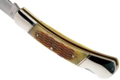 Rough Ryder Folding Hunter Amber Bone RR066 Navaja Lockback -Navaja Tienda RY066 05 rough ryder