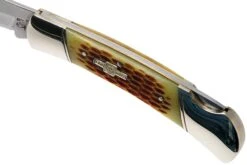 Rough Ryder Folding Hunter Amber Bone RR066 Navaja Lockback -Navaja Tienda RY066 07 rough ryder