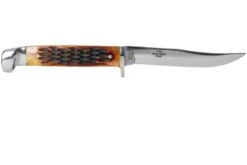 Rough Ryder Small Hunter Amber Bone RR1033 Cuchillo De Caza -Navaja Tienda RY1033 02 rough ryder