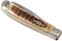 Rough Ryder Equestrian Trapper Amber Bone RR1971 Navaja Slipjoint -Navaja Tienda RY1971 04 rough ryder