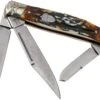 Rough Ryder Stockman Cinnamon Stag RR2160 Damascus Navaja Slipjoint 1 Rough Ryder Stockman Cinnamon Stag RR2160 Damascus Navaja Slipjoint -Navaja Tienda RY2160 01 rough ryder