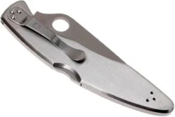 Spyderco C07 Police Parcialmente Dentado, Acero Inoxidable -Navaja Tienda SPC07PS 04 spyderco police spc07ps 04