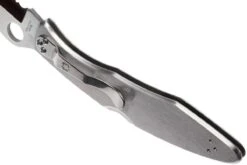 Spyderco C07 Police Parcialmente Dentado, Acero Inoxidable -Navaja Tienda SPC07PS 05 spyderco police spc07ps 05