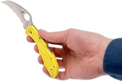 Spyderco Tasman Salt 2 C106SYL2 Navaja, Amarillo 17 Spyderco Tasman Salt 2 C106SYL2 Navaja, Amarillo -Navaja Tienda SPC106SYL2 08 spyderco spc106syl2 08