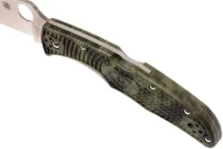 Spyderco Endura 4 Zome Camouflage, C10ZFPGR -Navaja Tienda SPC10ZFPGR 07 spyderco spc10zfpgr 07
