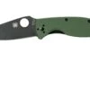 Spyderco Tenacious C122GPBGR Green Black Navaja, Plain Edge -Navaja Tienda SPC122GPBGR 01 spyderco