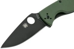 Spyderco Tenacious C122GPBGR Green Black Navaja, Plain Edge 11 Spyderco Tenacious C122GPBGR Green Black Navaja, Plain Edge -Navaja Tienda SPC122GPBGR 03 spyderco