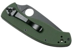 Spyderco Tenacious C122GPBGR Green Black Navaja, Plain Edge 12 Spyderco Tenacious C122GPBGR Green Black Navaja, Plain Edge -Navaja Tienda SPC122GPBGR 04 spyderco