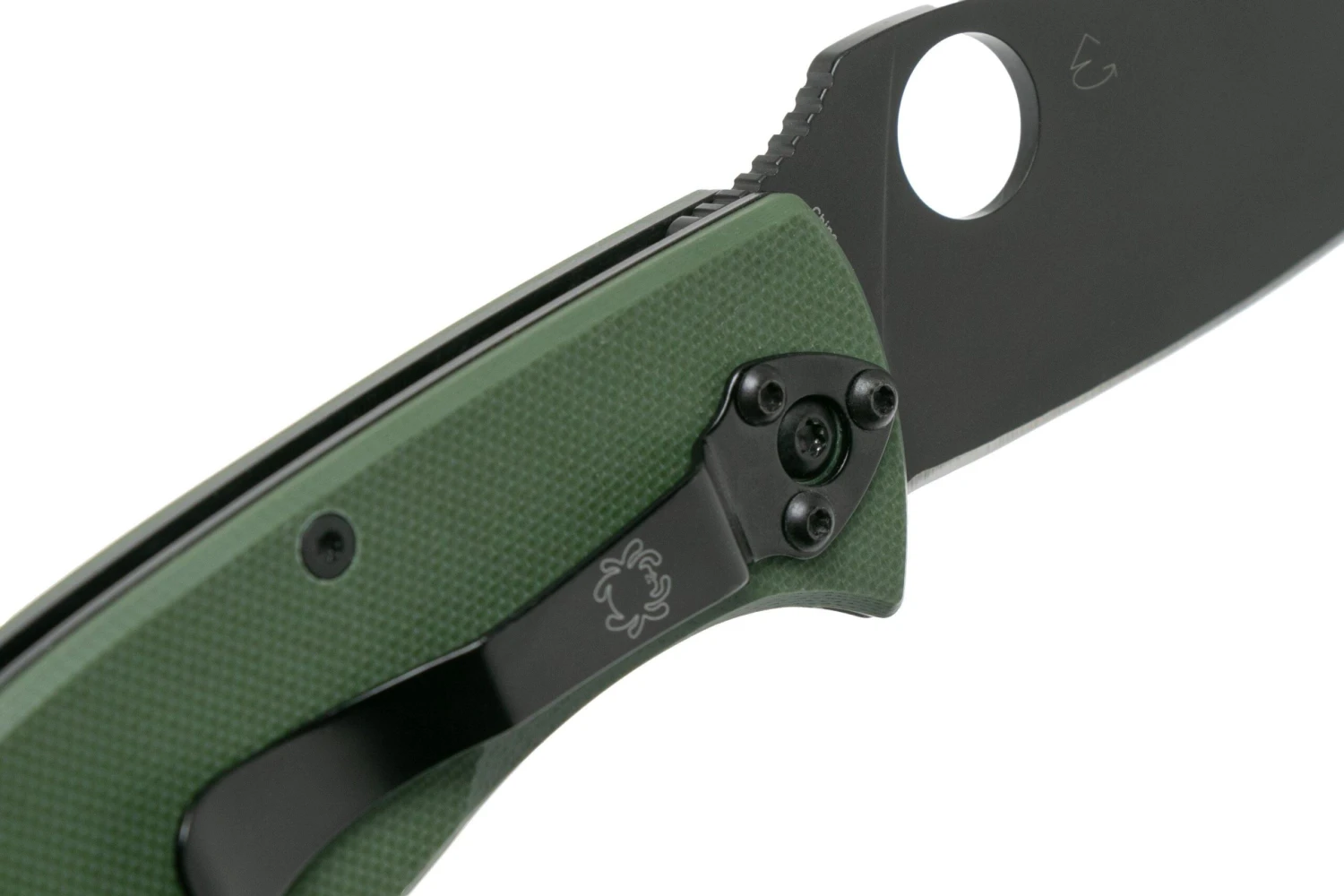 Spyderco Tenacious C122GPBGR Green Black Navaja, Plain Edge 8 Spyderco Tenacious C122GPBGR Green Black Navaja, Plain Edge - Image 6