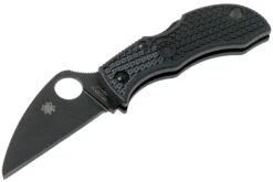 Spyderco Manbug Wharncliffe Black MBKWPBK Navaja -Navaja Tienda SPMBKWPBK 03 spyderco