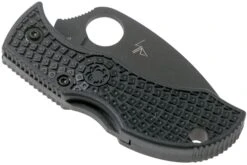 Spyderco Manbug Wharncliffe Black MBKWPBK Navaja -Navaja Tienda SPMBKWPBK 04 spyderco