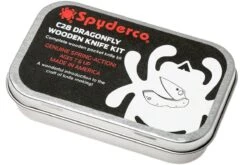 Spyderco Wooden Kit Dragonfly C28 WDKIT1 Navaja De Madera -Navaja Tienda SPWDKIT1 04 spyderco spwdkit1 04