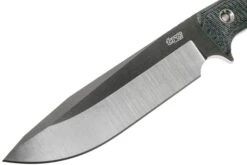 TRC Knives Apocalypse, Elmax, Black Canvas Micarta, Cuchillo De Supervivencia -Navaja Tienda TI AP MICBK 03 trc knives