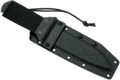 TRC Knives Apocalypse, Elmax, Black Canvas Micarta, Cuchillo De Supervivencia -Navaja Tienda TI AP MICBK 08 trc knives