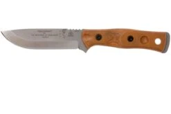 TOPS Knives B.O.B. Fieldcraft154CM Tan Canvas Micarta BROS-154-TC