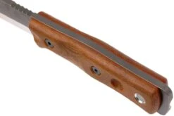 TOPS Knives B.O.B. Fieldcraft154CM Tan Canvas Micarta BROS-154-TC -Navaja Tienda TK BROS 154 TC 06 tops knives tk bros 154 tc 06