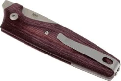 Viper Dan 1 5928CBR Burgundy Micarta N690, Drop-point -Navaja Tienda VPV5928CBR 04 viper dan 1 vpv5928cbr 04
