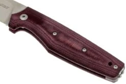 Viper Dan 1 5928CBR Burgundy Micarta N690, Drop-point -Navaja Tienda VPV5928CBR 05 viper dan 1 vpv5928cbr 05