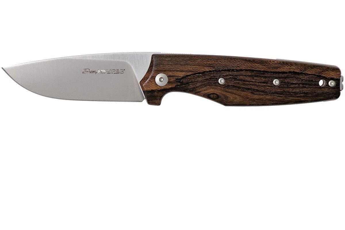 Viper Dan 1 V5928ZI Ziricote N690, Drop-point 3 Viper Dan 1 V5928ZI Ziricote N690, Drop-point