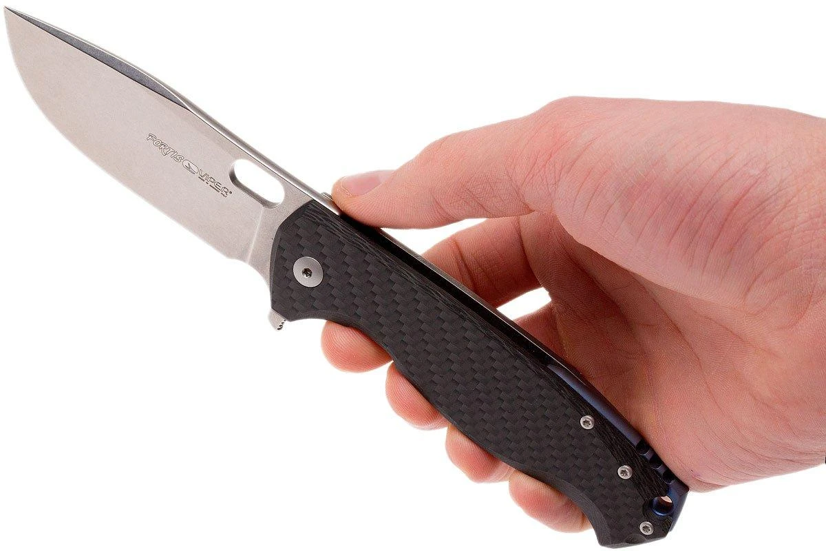 Viper Fortis V5952FC Navaja Stonewash, Carbon Fiber 10 Viper Fortis V5952FC Navaja Stonewash, Carbon Fiber - Image 8